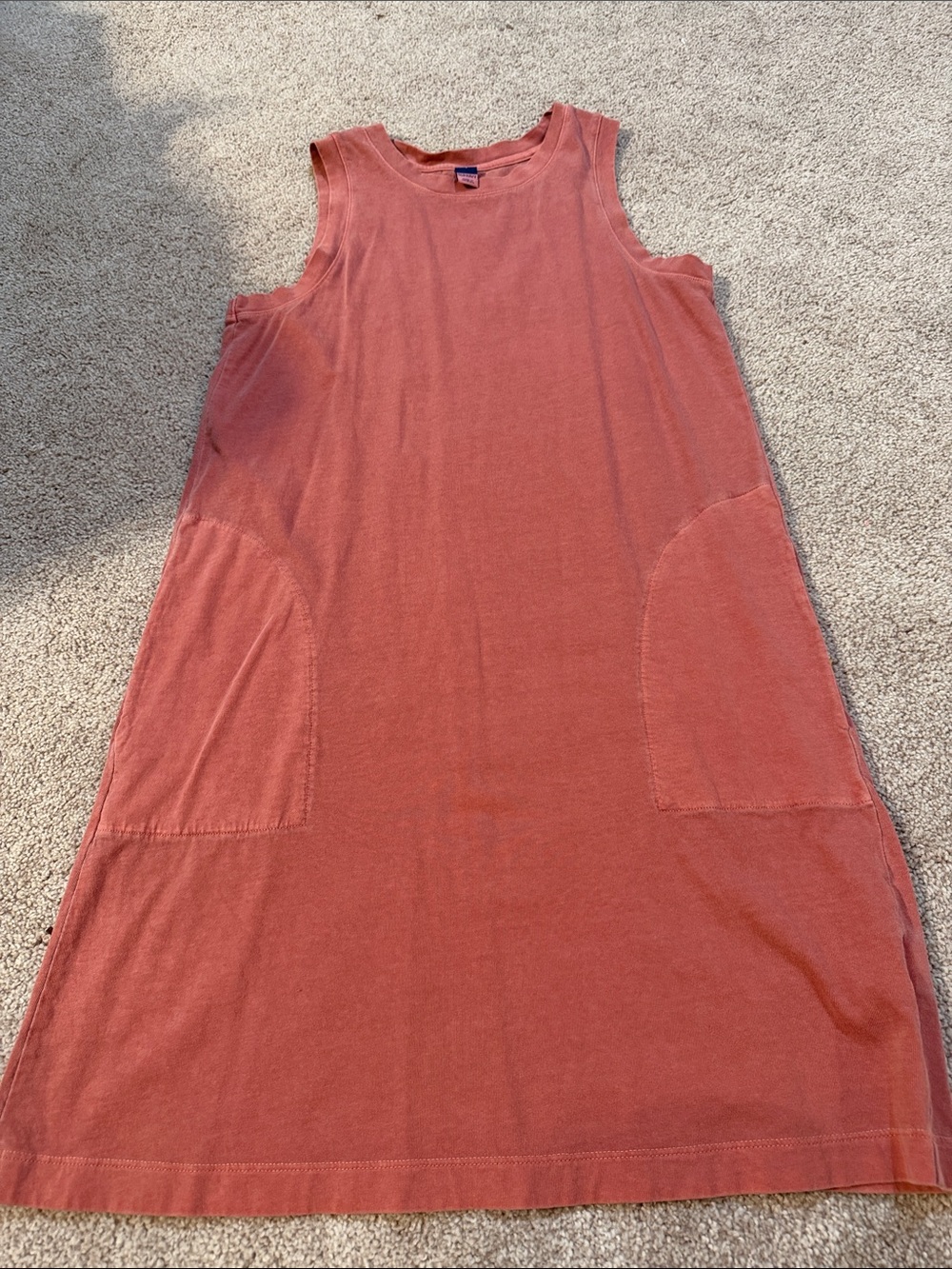 Old Navy Sleeveless Mini Dress in Rust